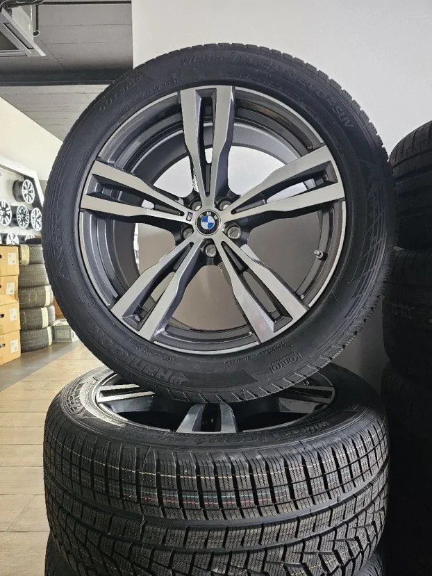 Polovne felne - nove alu felne 21 \" original bmw x7 i zimske gume hankook