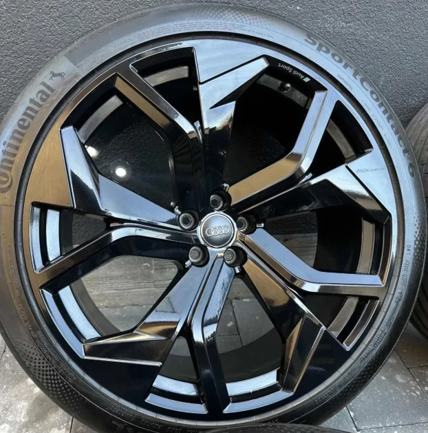 Polovne felne - alu felne 23\" Audi 5x112 RS Q8 Original Black Edition